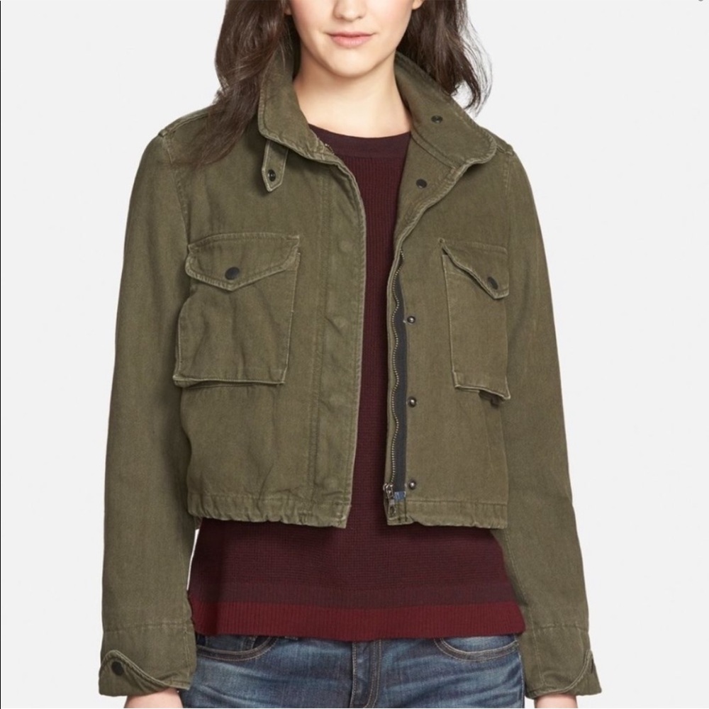 Rag & Bone Army Green M15 Fatigue Jacket